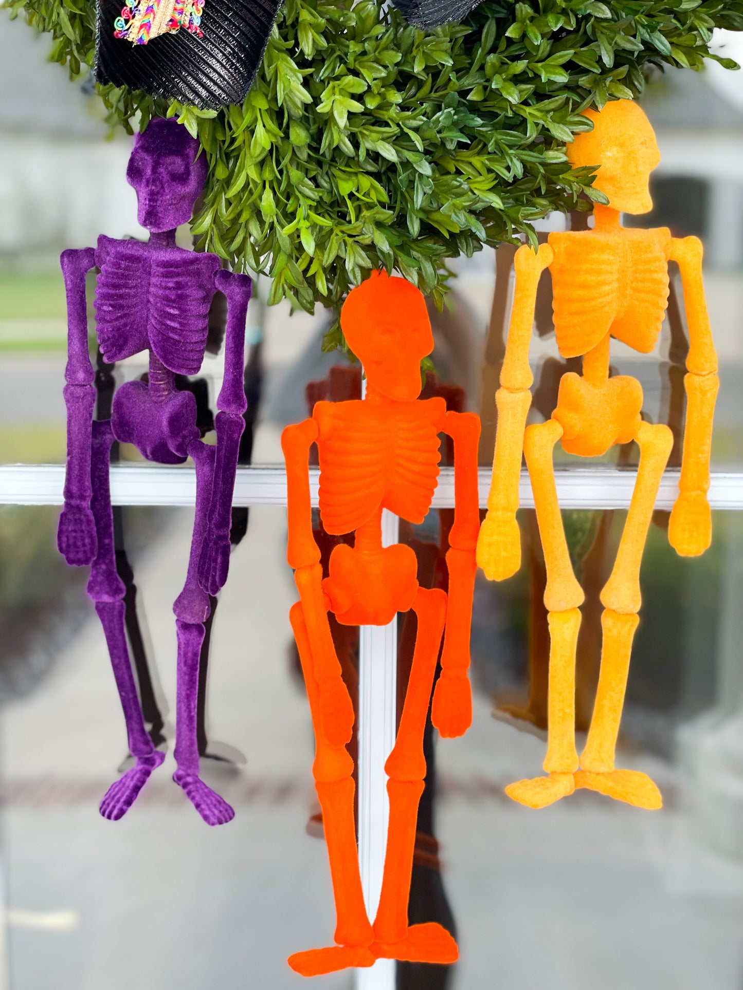 Spooky Scary Skeletons Wreath