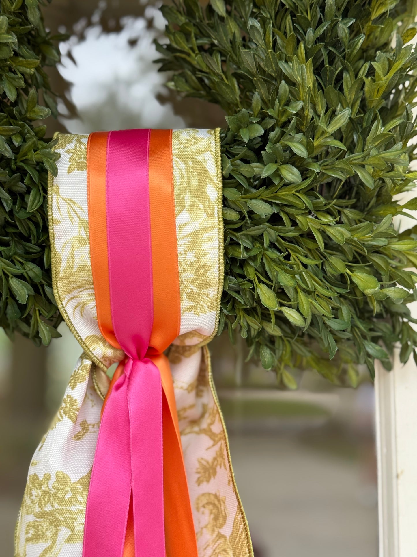 Citrus Élan Garden Tea Leaf Wreath