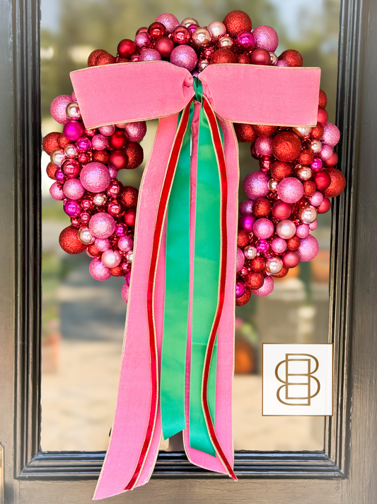 The Jingle Ball Wreath And Bow