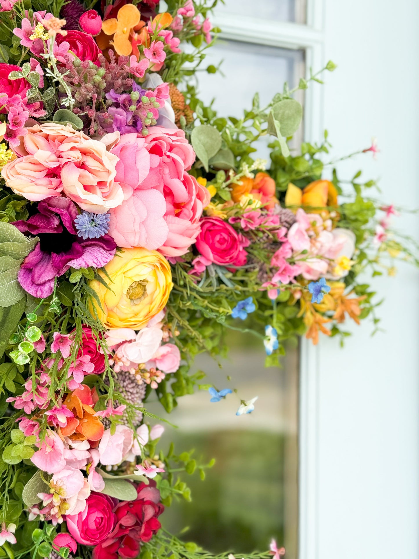 The Bloom Cross Wreath