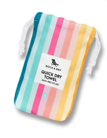 DOCK & BAY- Coastal Candy Quick Dry Towel, XL