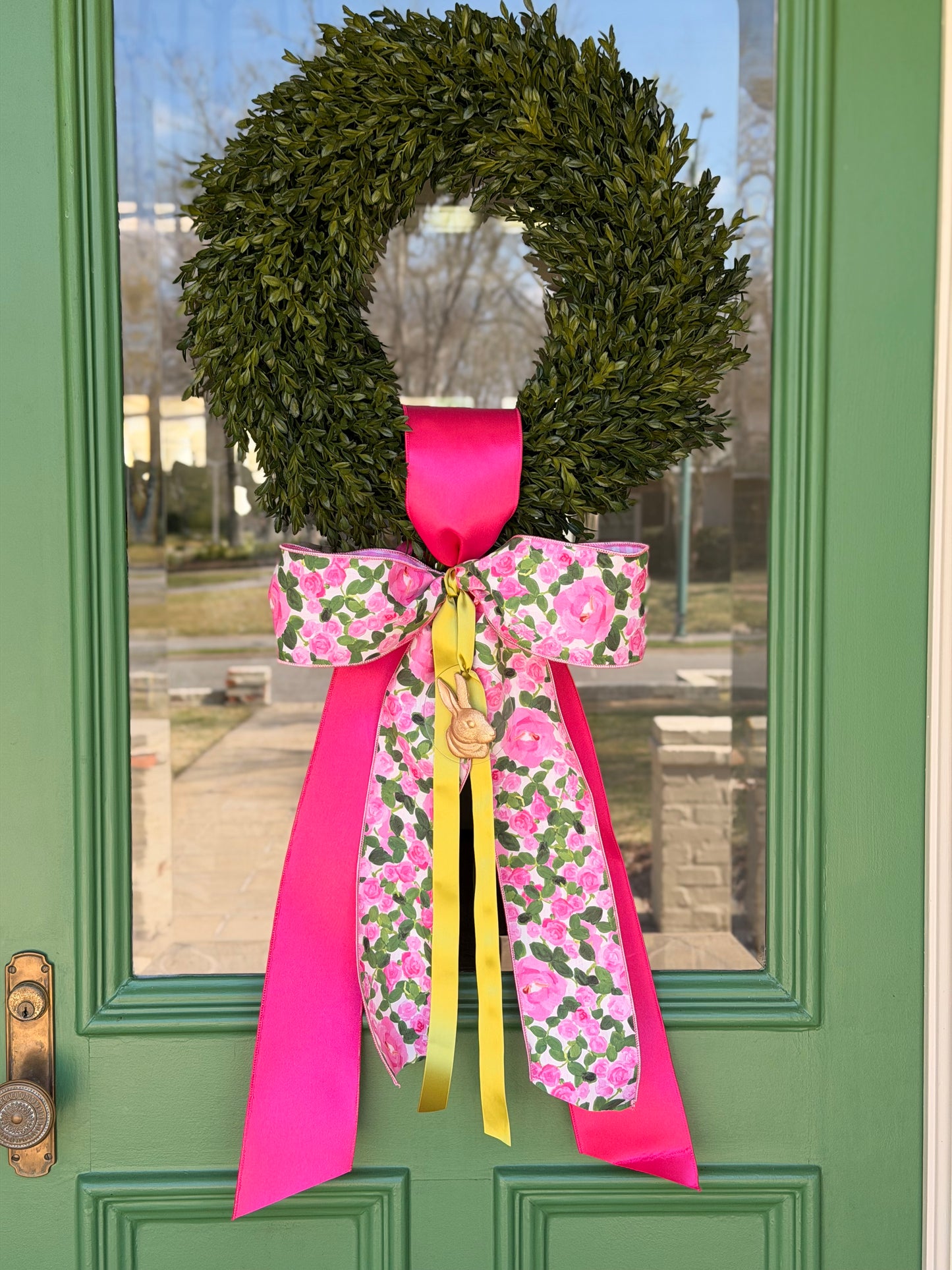 Rosalie Garden Bunny Wreath