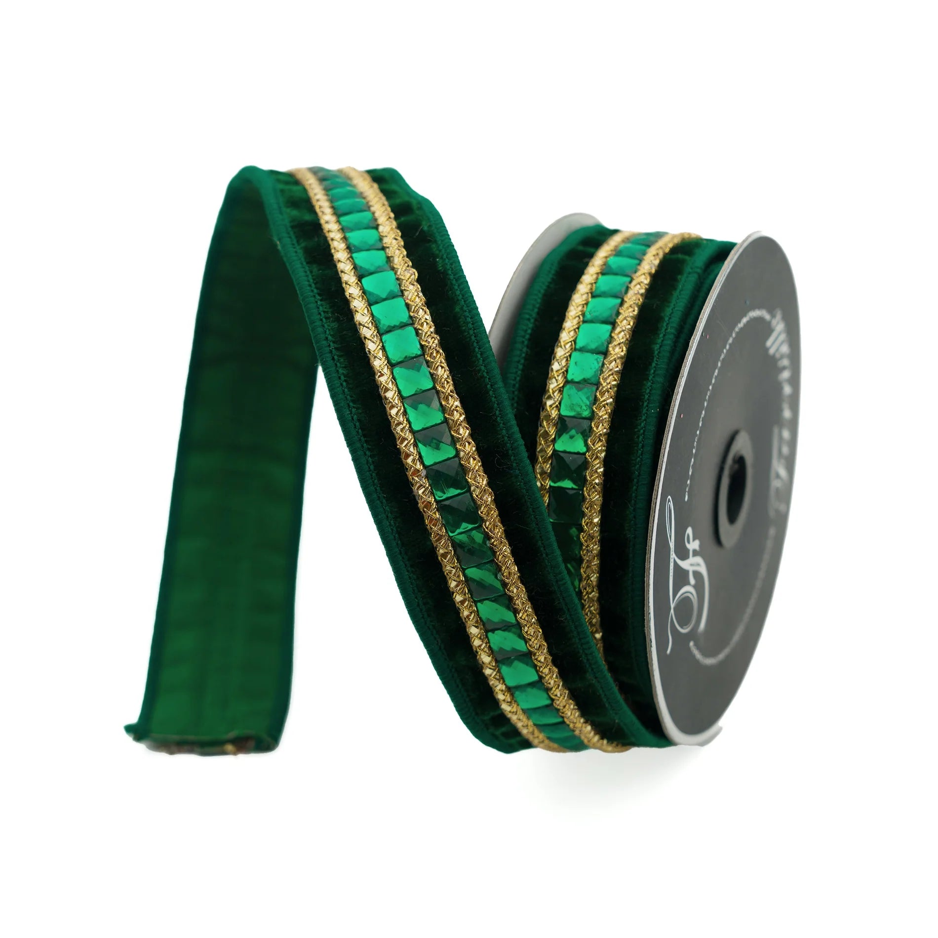 Emerald Gemstone Ribbon – Blanc Box