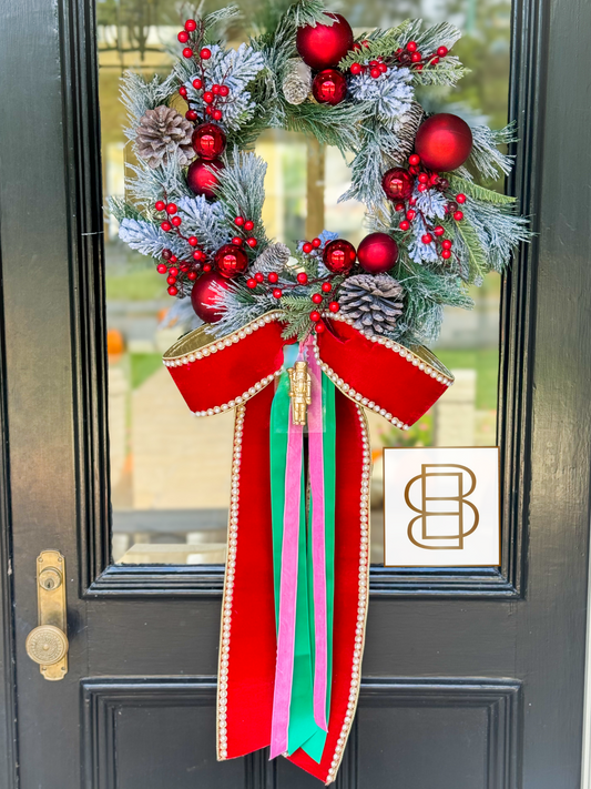 The Nostalgic Nutcracker Ornament Wreath