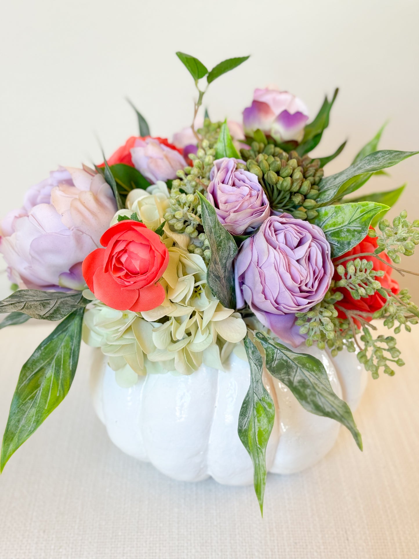 Medium Twilight Bloom Pumpkin Arrangement
