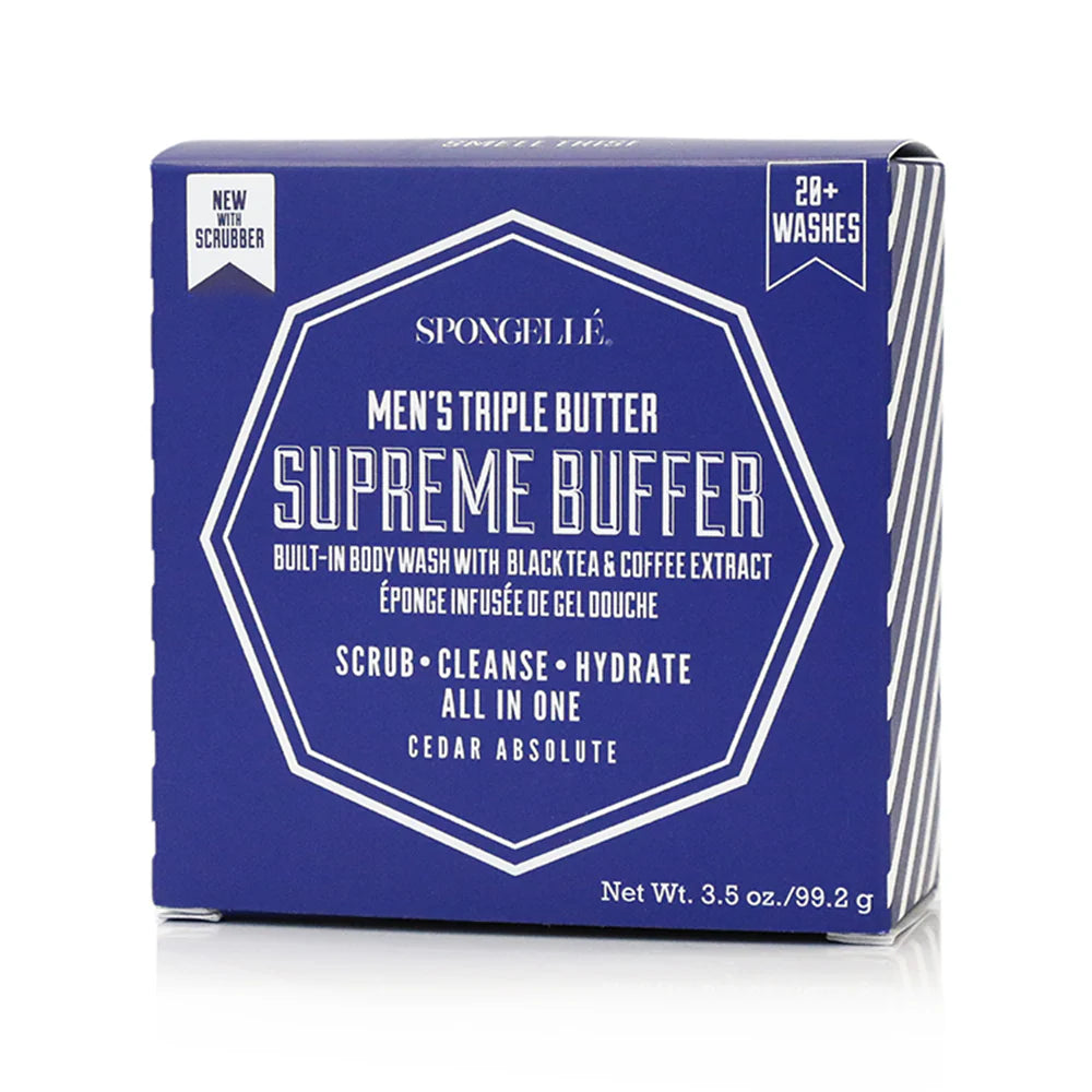 SPONGELLÉ Men’s Triple Butter Supreme Buffer