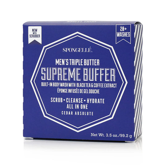 SPONGELLÉ Men’s Triple Butter Supreme Buffer
