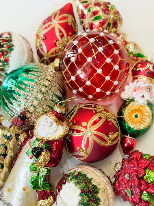 Fete Noel Christmas Ornament Box