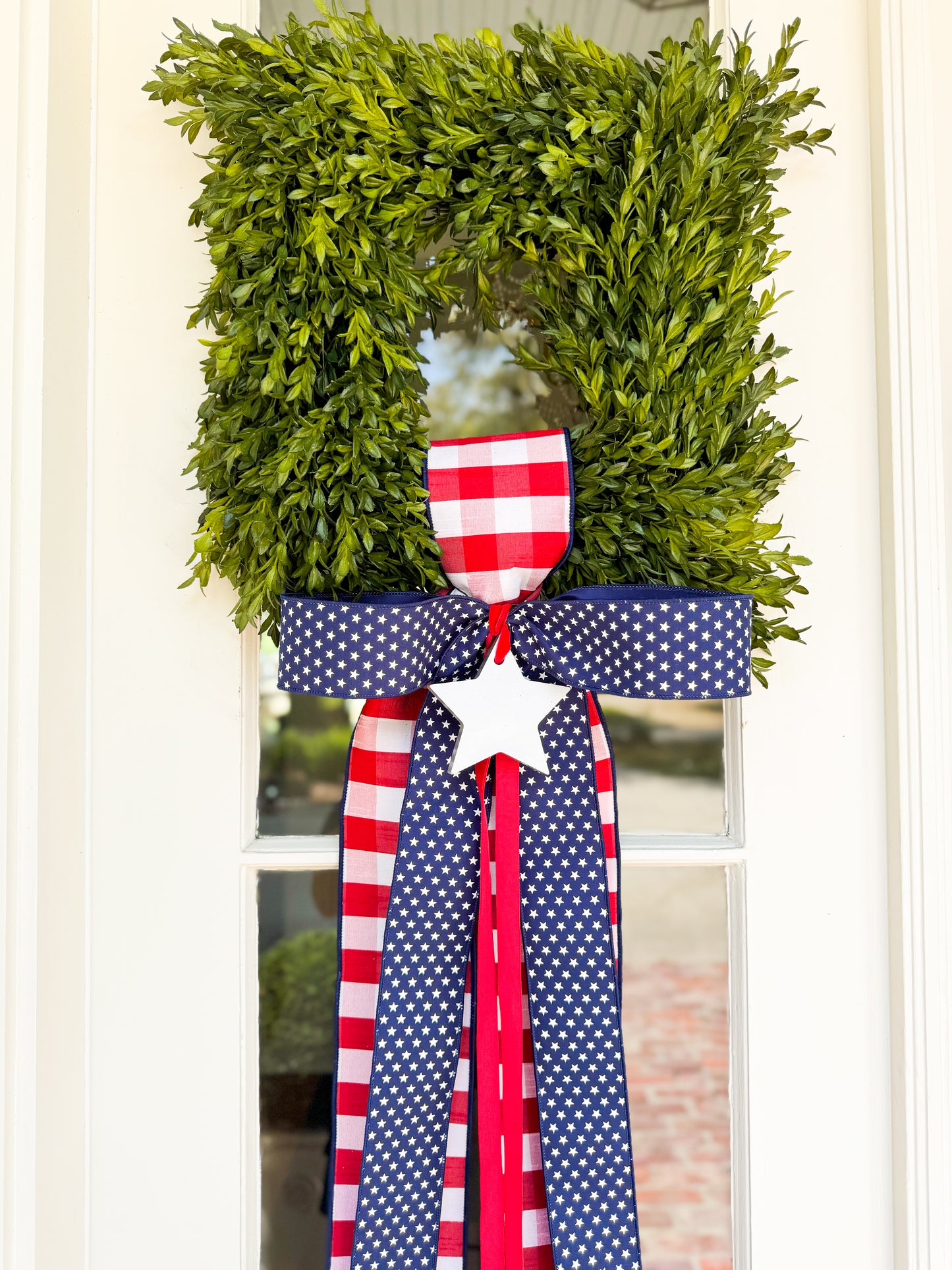 Summer in Stars Tea Leaf Wreath