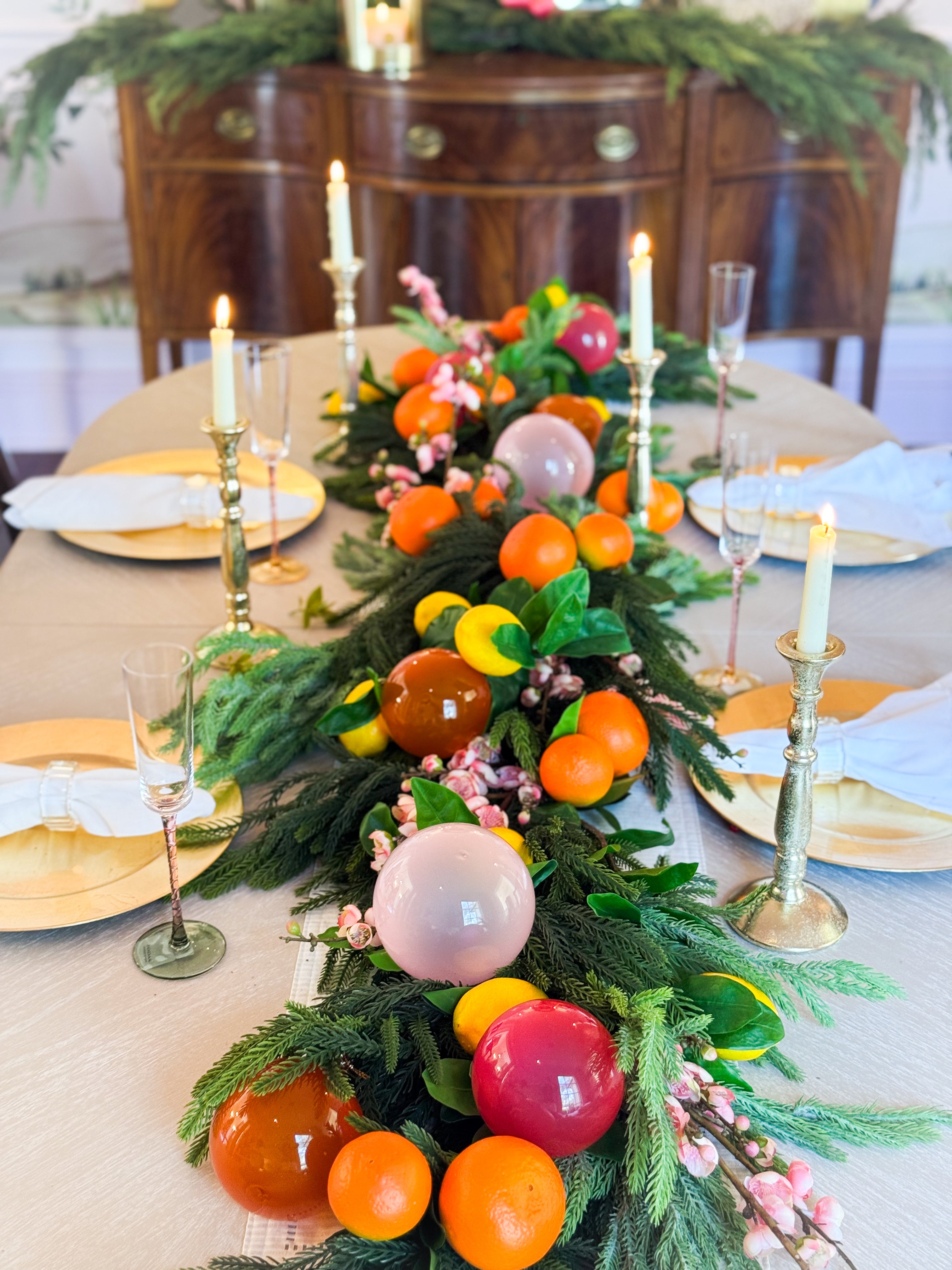 The Citrus Noel Tablescape Box – Blanc Box