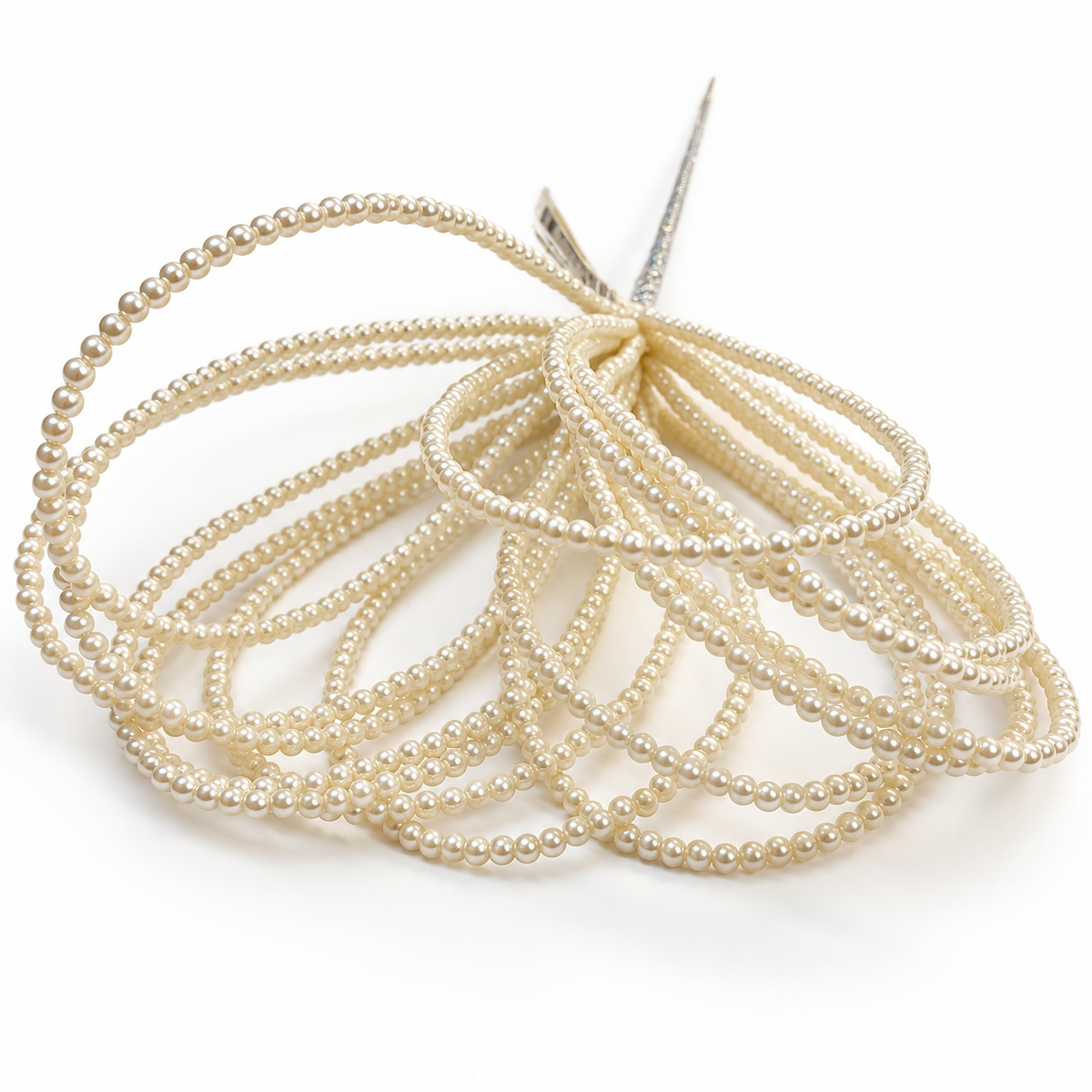20" Pearl Bead Wire Spray