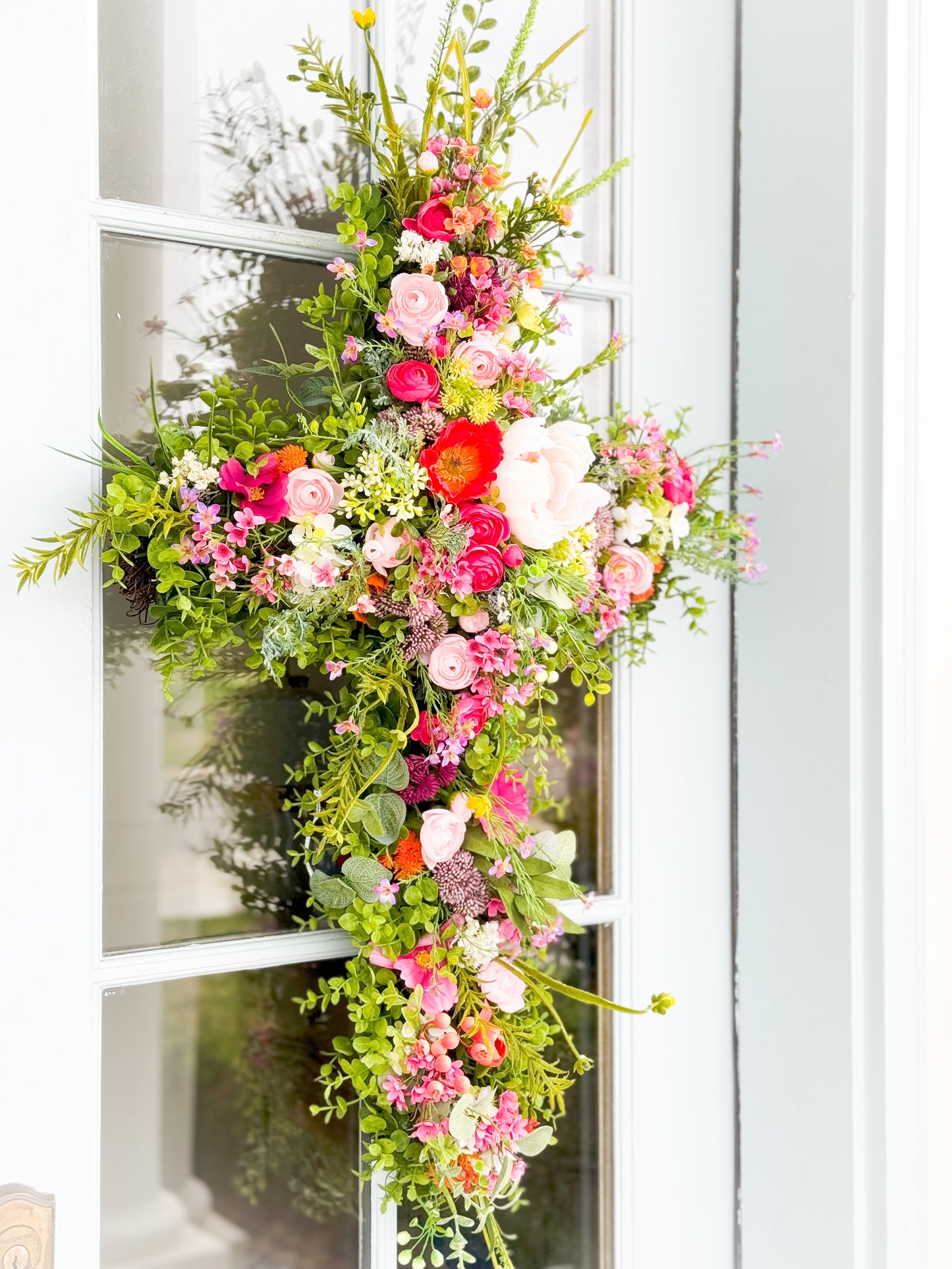 The Bloom Cross Wreath