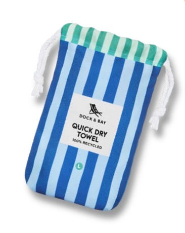 DOCK & BAY-  Blue Sky Quick Dry Towel, XL