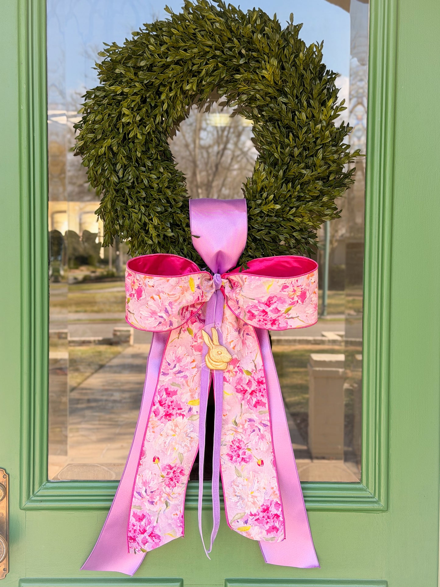 Maison Rosé Bunny Tea Leaf Wreath