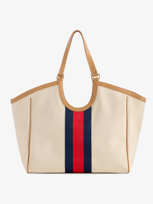 Scala Tote- Ivory