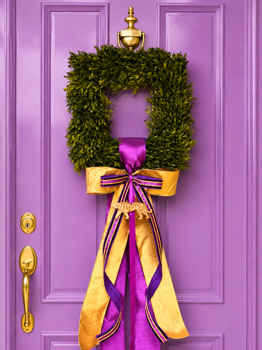 The Tiger Tradition Tea Leaf Wreath