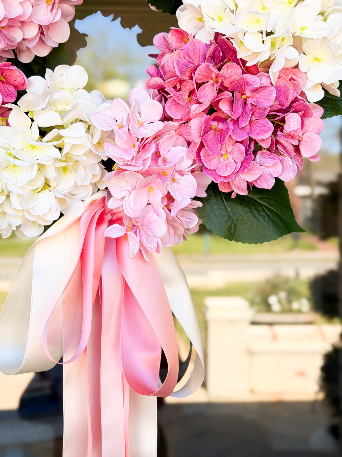 Belle Rosé Garden Wreath