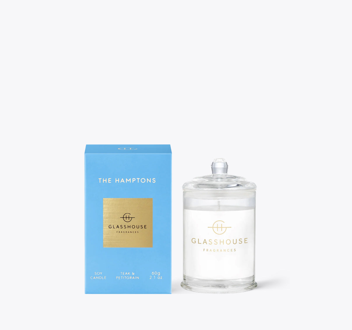 GLASSHOUSE The Hamptons Soy Candle 2.1 Oz