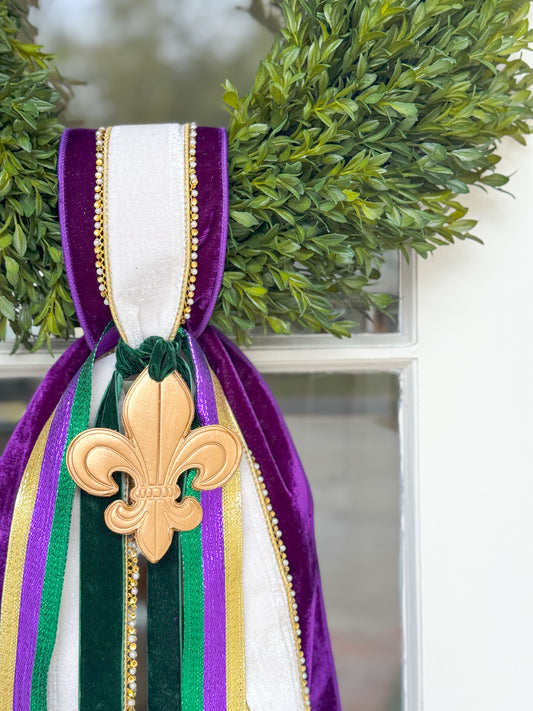 Queen Of The Krewe Wreath