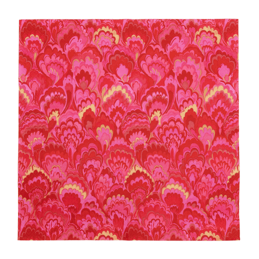 Marbled Ceramica Red & Fuchsia Gift Wrap