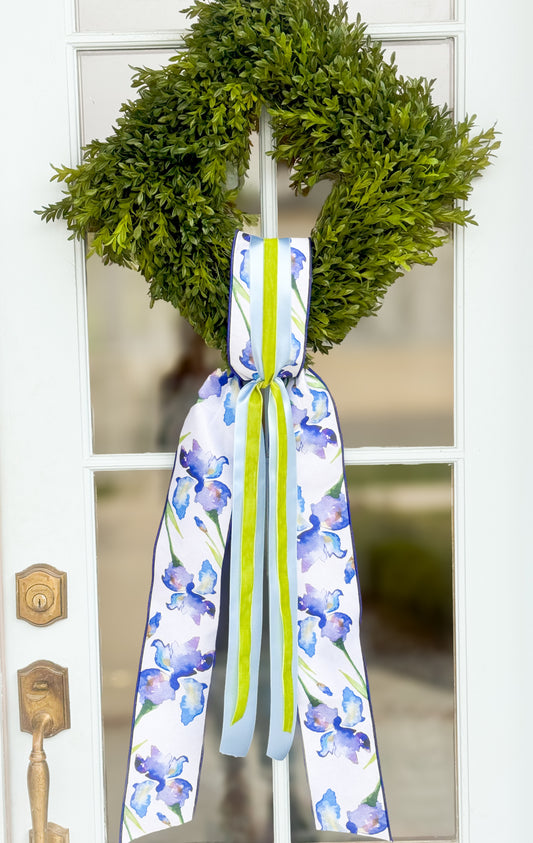 The Bloom Tea Leaf Wreath And Sash