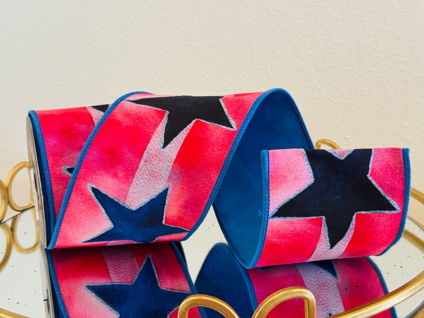 Water Color Star Ribbon