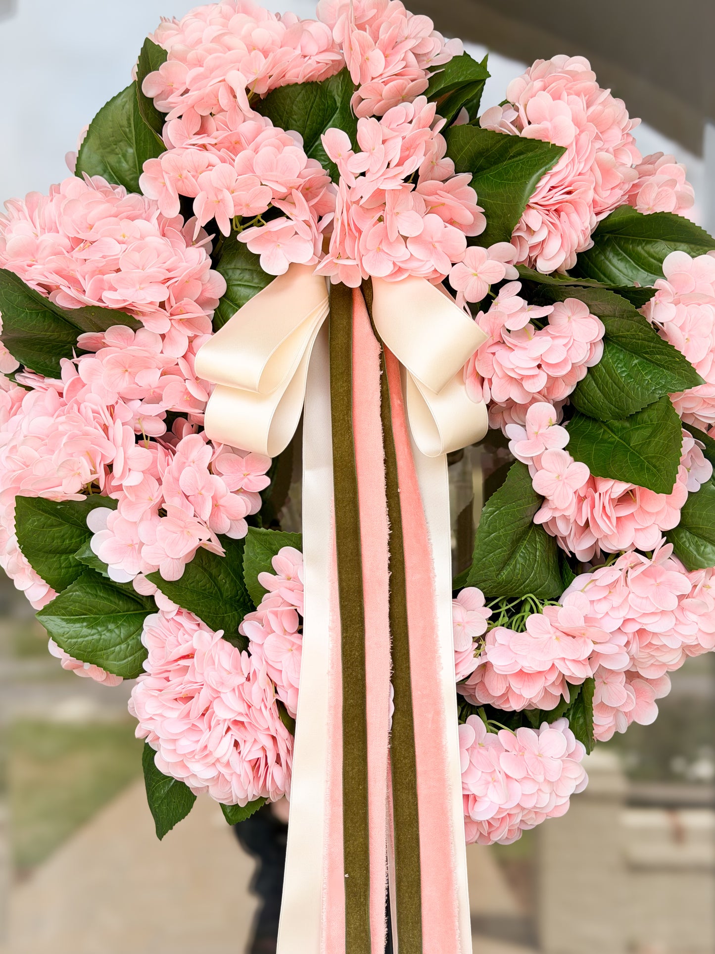 Rosé Garden Hydrangea Wreath