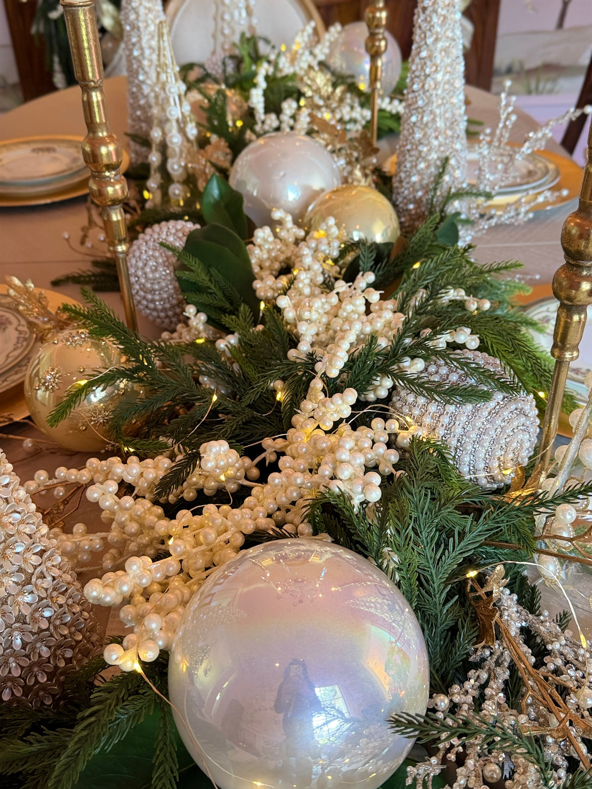 Maison de Bella Tablescape/Mantle Box
