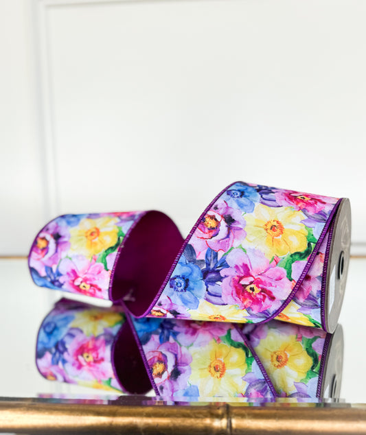 Pansy Perfection Ribbon