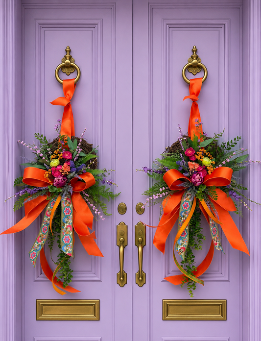 Coral Cottage Petite Grapevine Wreath Set