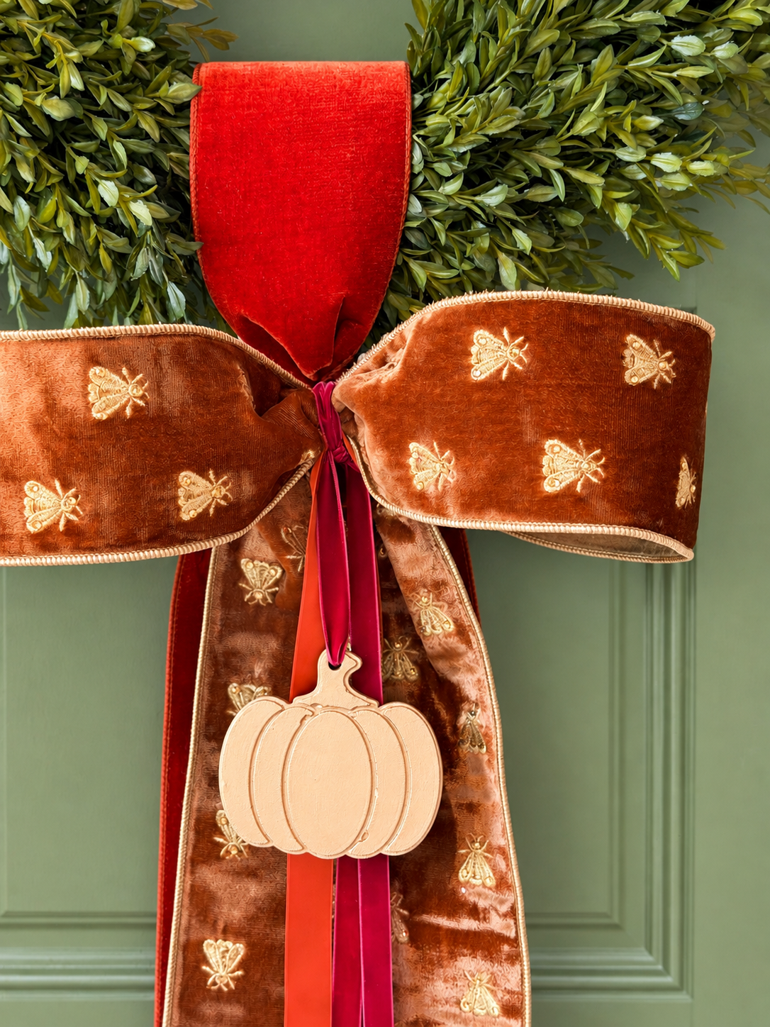 The Honey & Hunt Tea Leaf Wreath