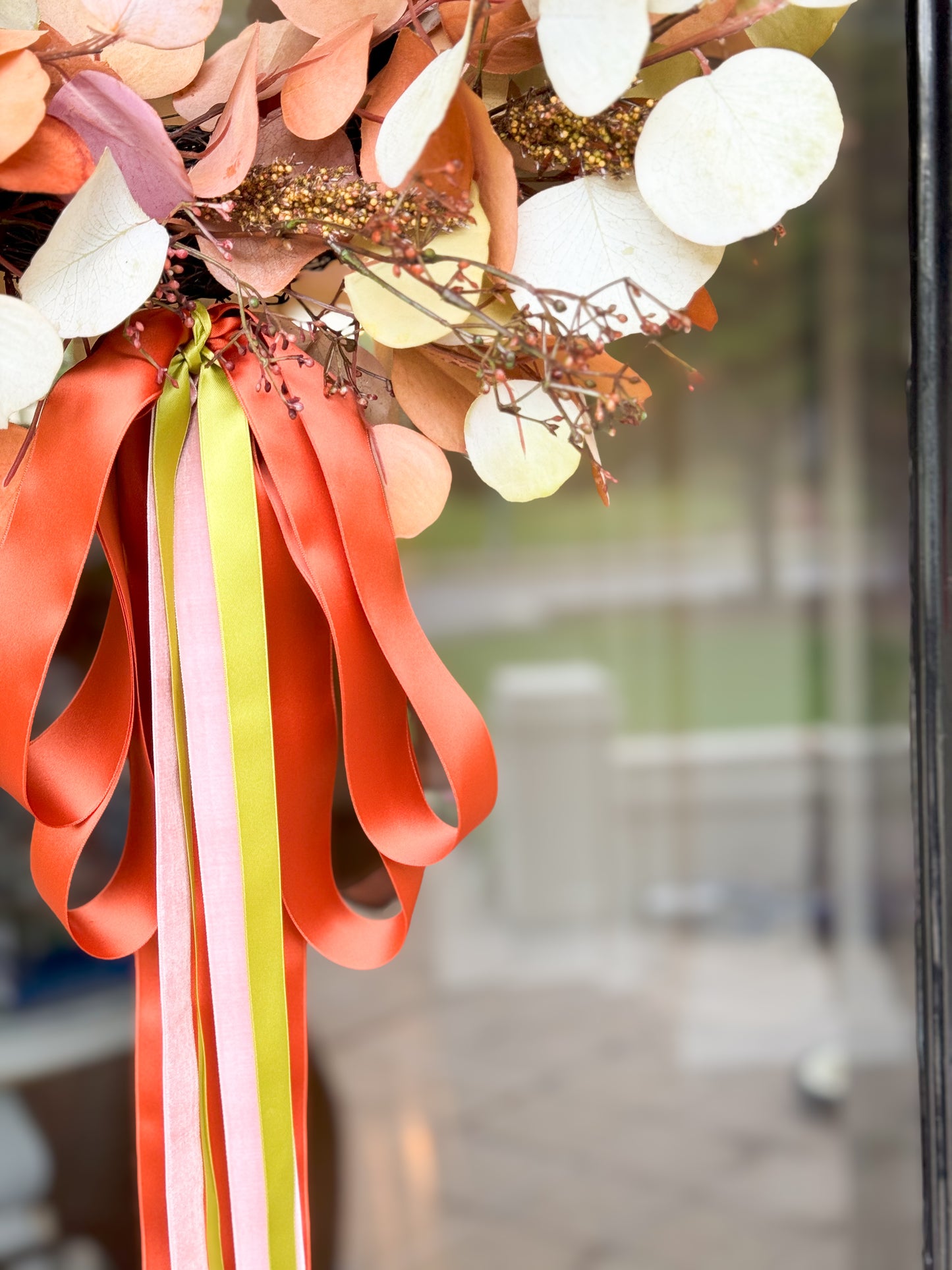 Bountiful Bow Eucalyptus Wreath