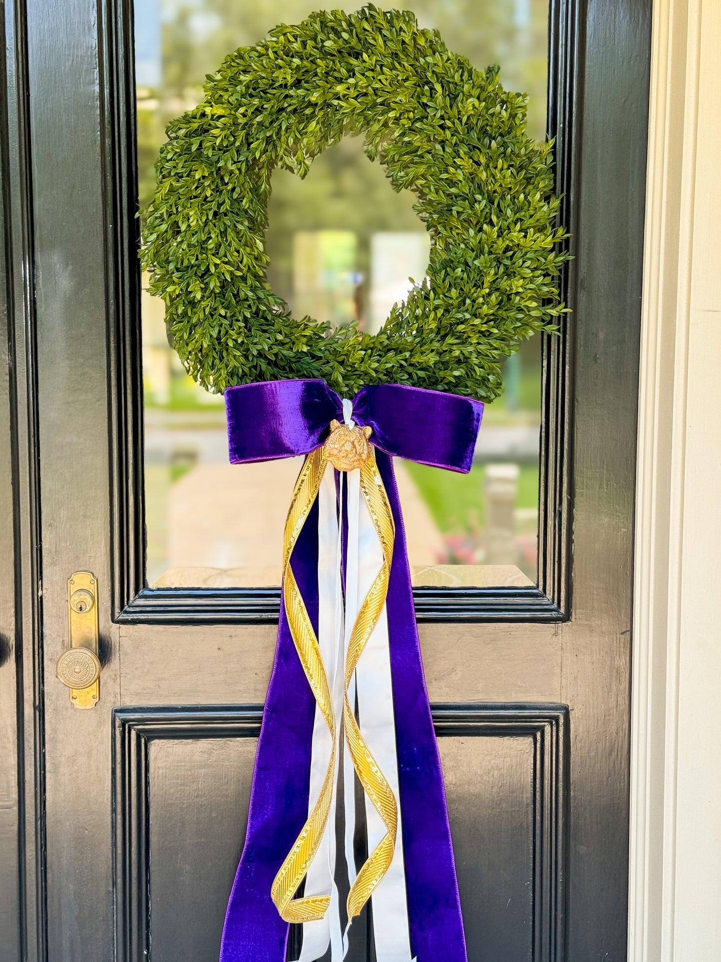 Gameday Wreath And Bow