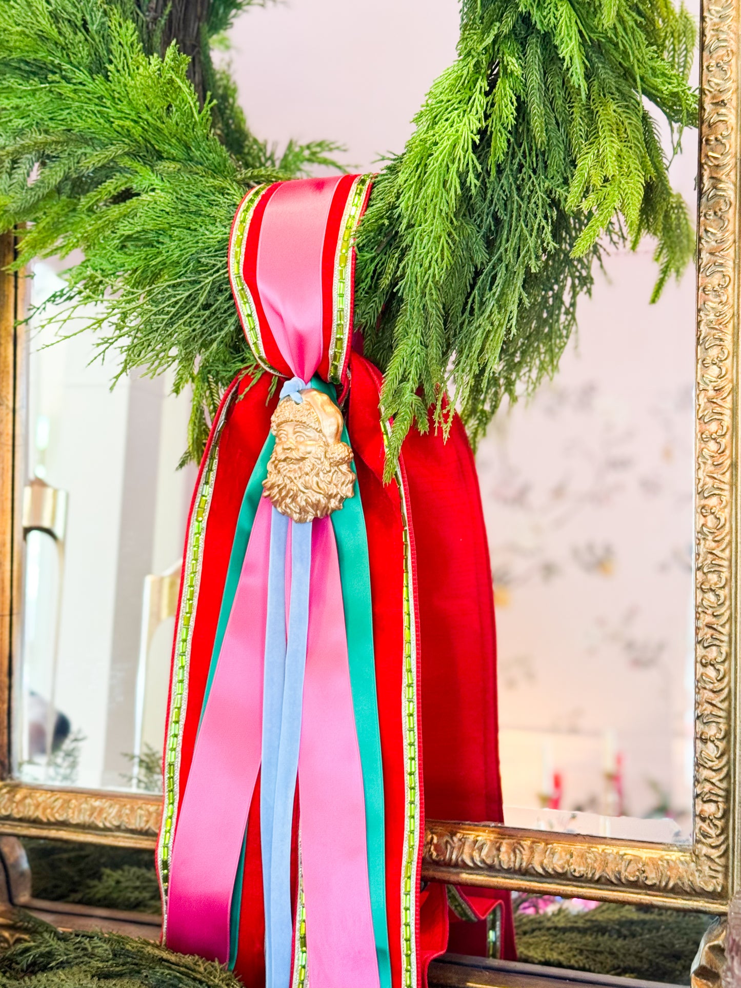 The Joyeux Noel Christmas Wreath