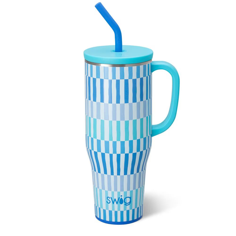 Glacier Stripe Mega Mug