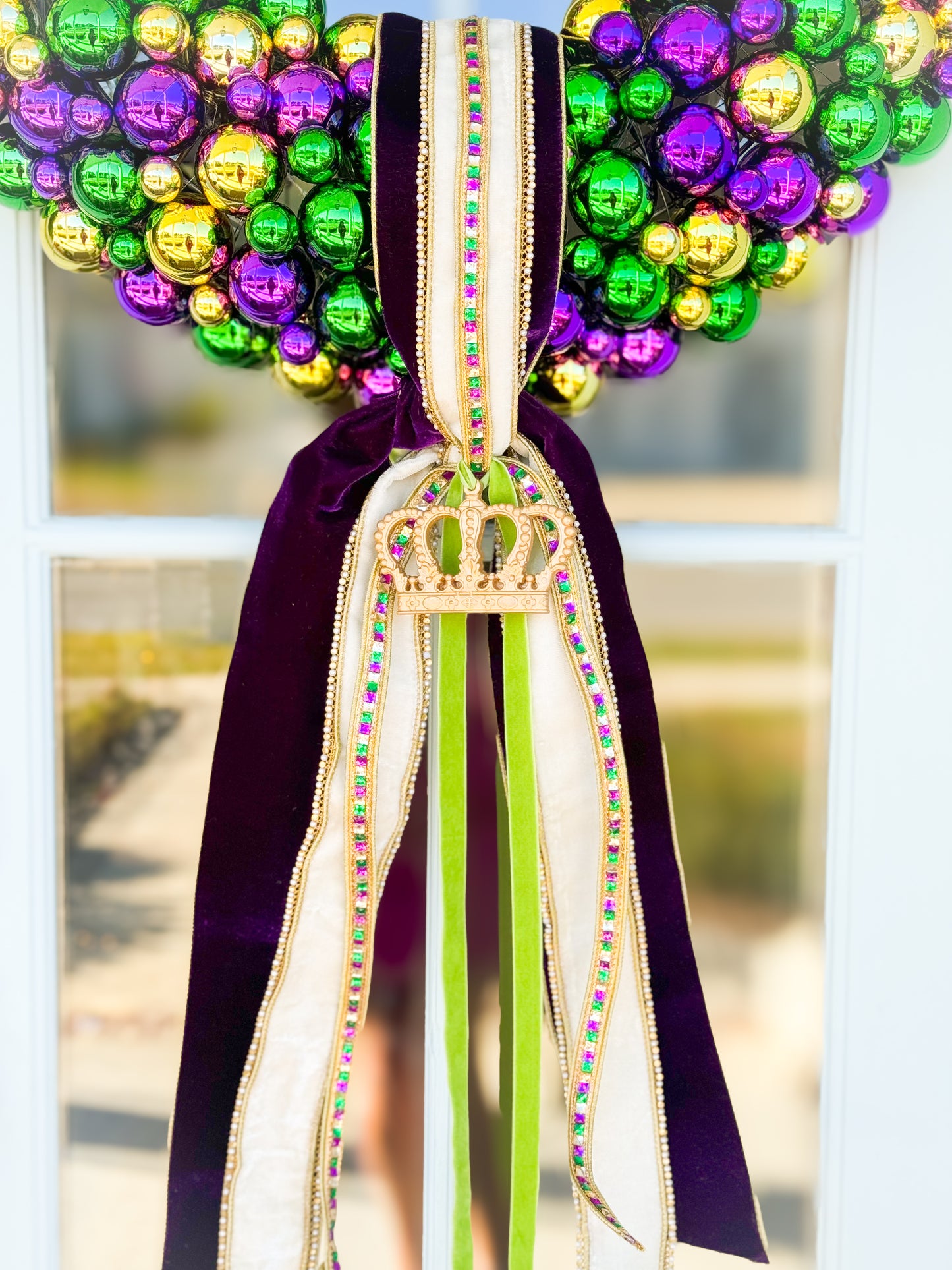 The Queen Of The Krewe Sash With Ornament ONLY