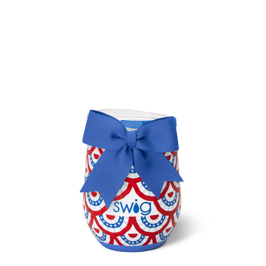 SWIG Liberty Belle Stemless Wine 12 oz