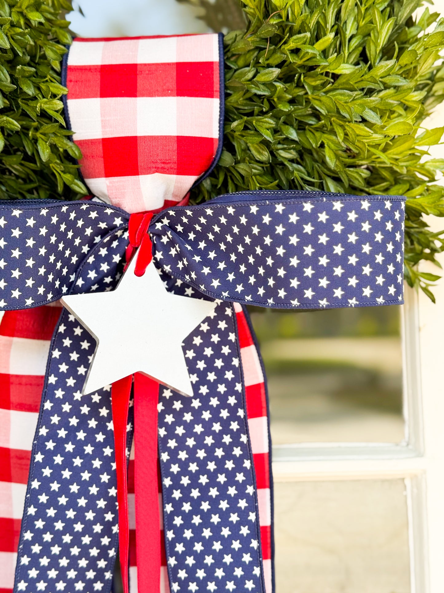 Summer in Stars Tea Leaf Wreath