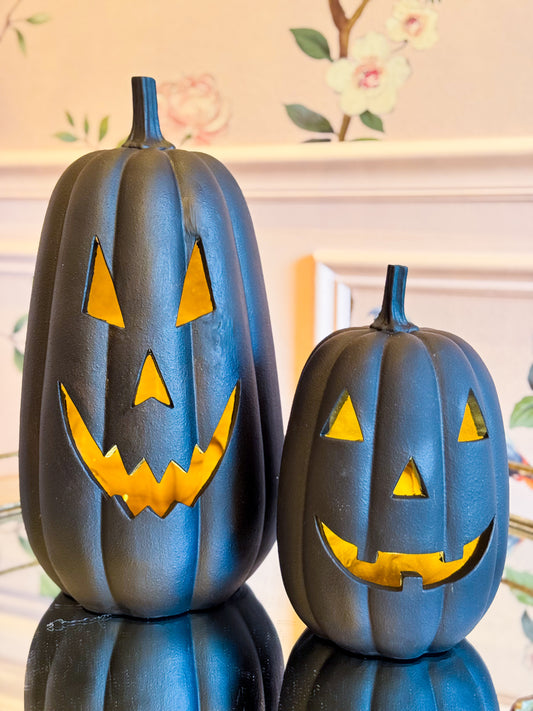 Midnight Glow Jack-O’-Lantern Duo