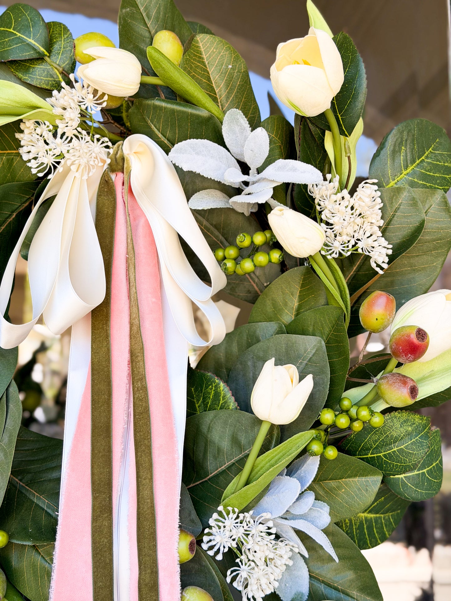 The Garden Society Tulip Wreath