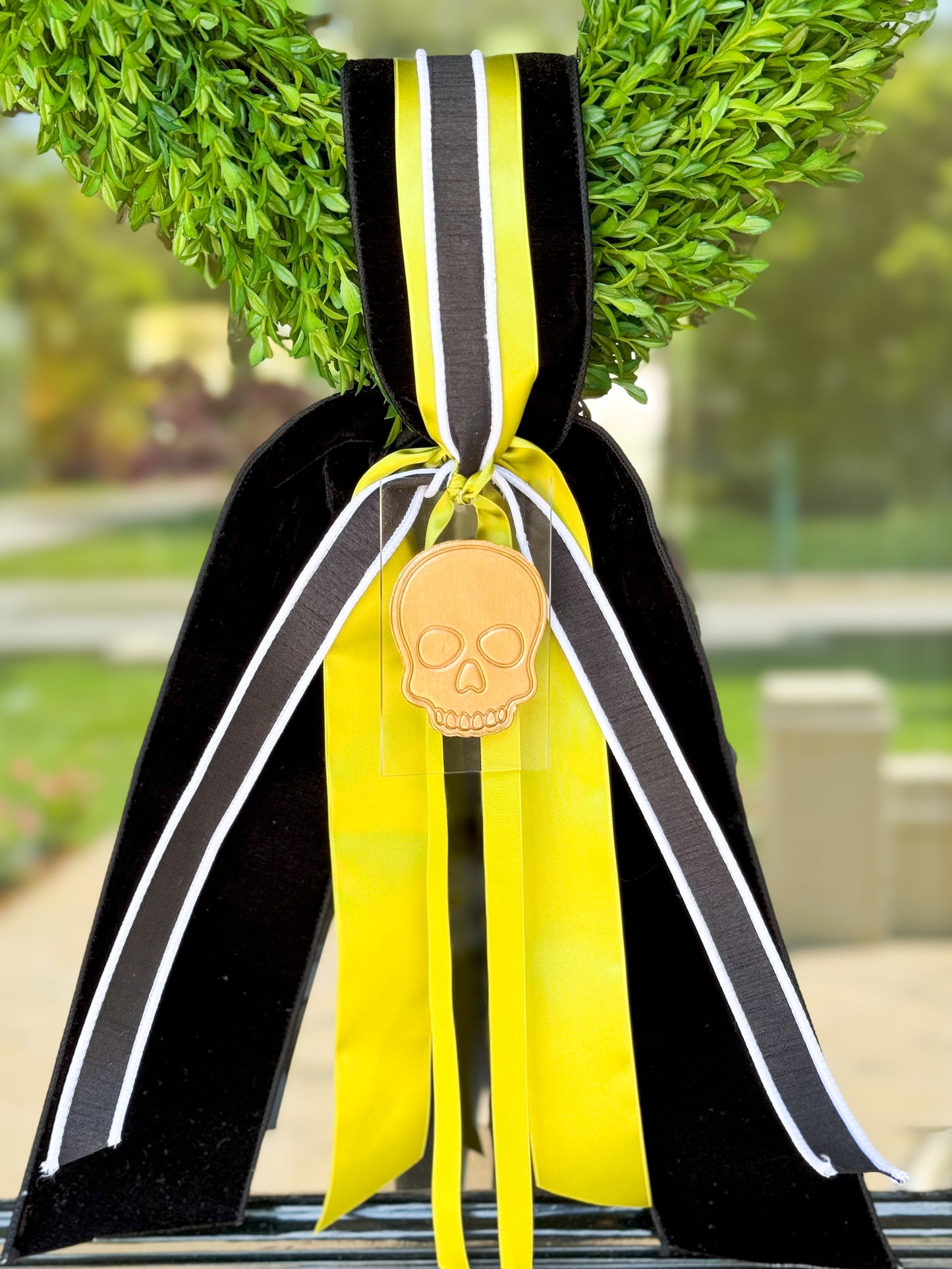 Halloween Wreath And Sash