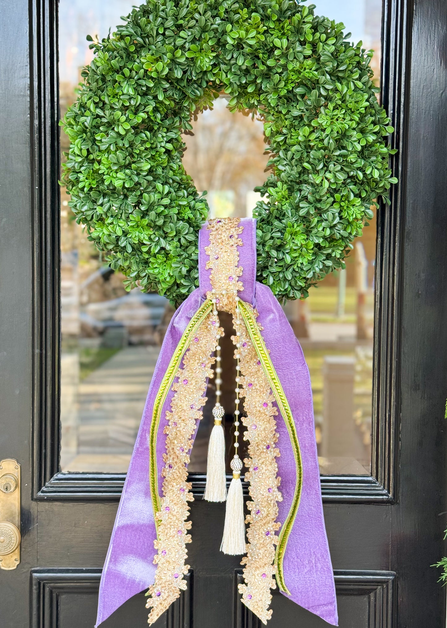 Queen Of The Krewe Wreath