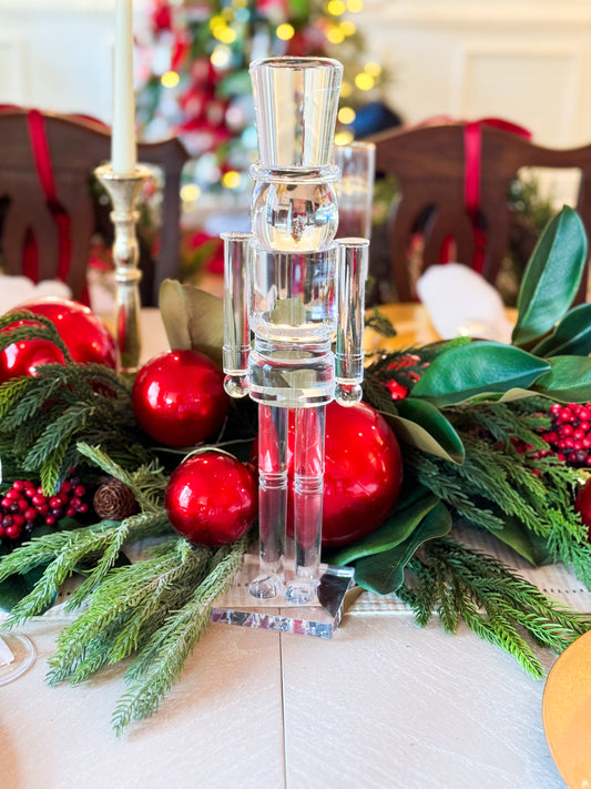 Acrylic Nutcrackers Set Of 2