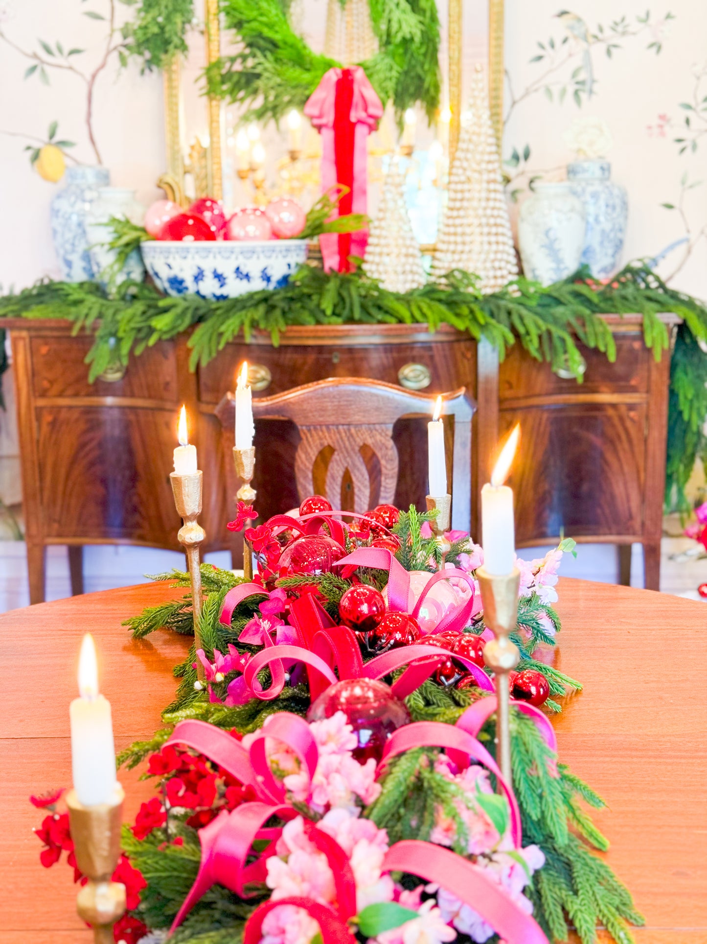 The Cafe De Flore Wreath And Pearl Bow