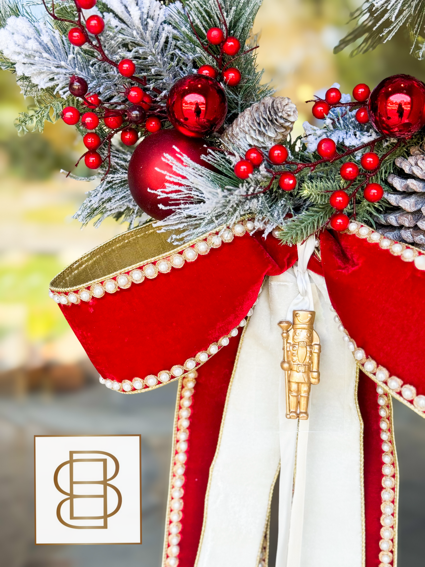 The Nostalgic Nutcracker Ornament Wreath