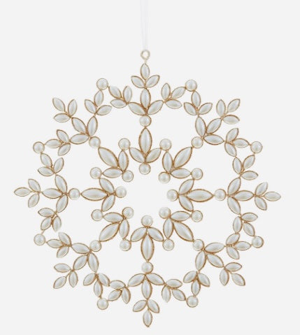 7.5” Snowflake set of 3