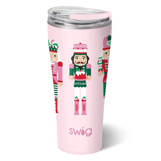 Sugar Plum Soldiers Tumbler 32oz. Swig Cup