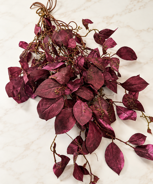 40” Salal Leaf Hanging Spray BR set of 3