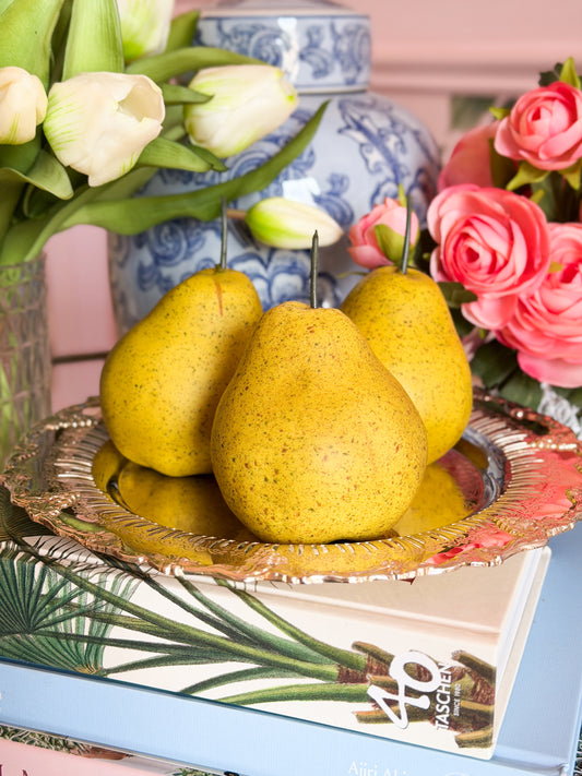 Weighted Bartlett Pear-Set of 3