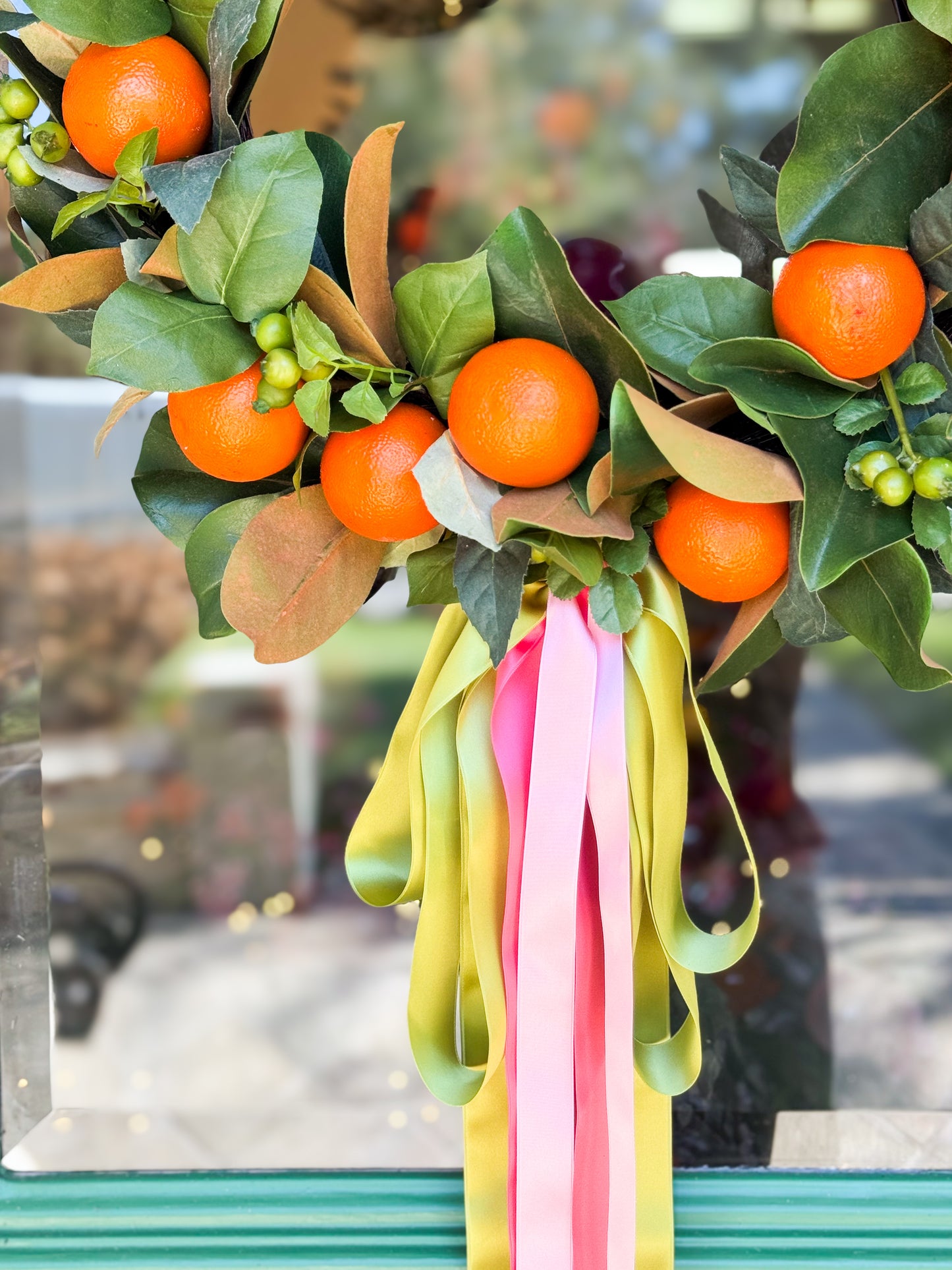 The Citrus Noel Orange Wreath